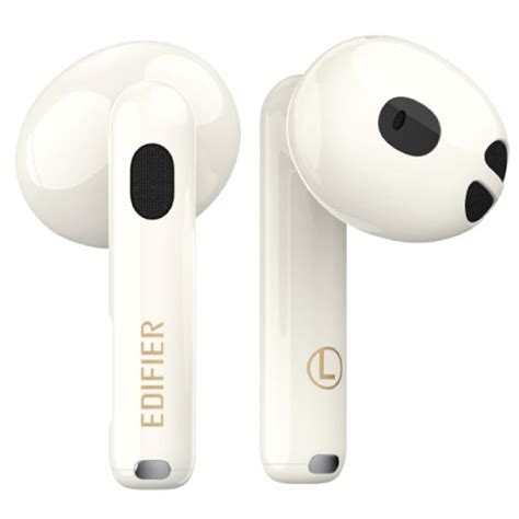 Edifier W Tn Ivory True Wireless Noise Cancellation Earbuds Headphones