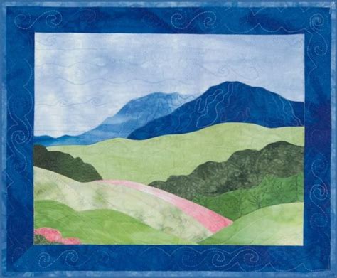 Art Quilts Pixel Landscapes Quilting Inspiration Paisajes