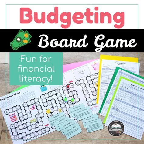 Budgeting Board Game Made By Teachers