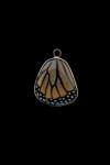 Monarch Pendant Bottom Wing Blue Morpho Jewelry