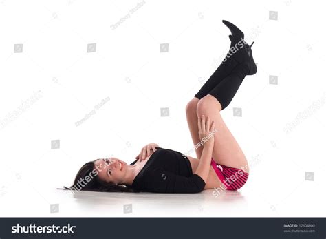 Sexy Brunette Pin Up Pose Stock Photo Shutterstock