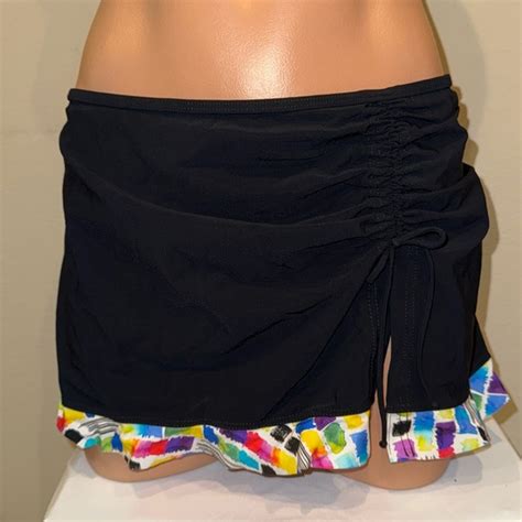 Profile By Gottex Swim Nwt Profile By Gottex Bikini Skirted Bottom Swim Skirt Poshmark