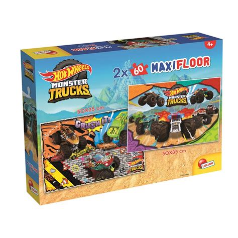 Hot Wheels Puzzle Maxi Floor 2X60 Bimaco