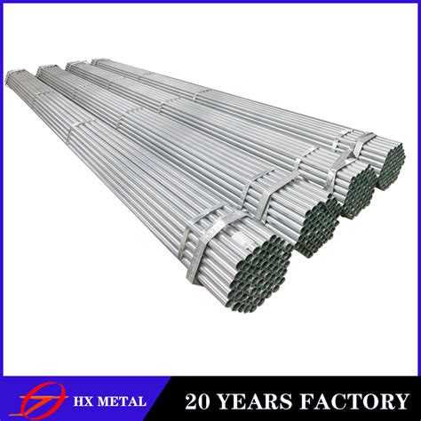 Building Material BS ASTM A Hot DIP Pre Galvanized Carbon Steel Pipe China Building