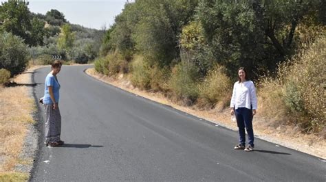 La Junta invierte más de 37 000 euros en una obra de mejora de firme en