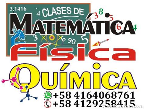 Clases De Matem Tica F Sica Y Qu Mica En Baruta