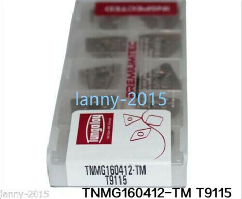 Pcs Box New Tungaloy Cnc Blade Tnmg Tm T Ebay