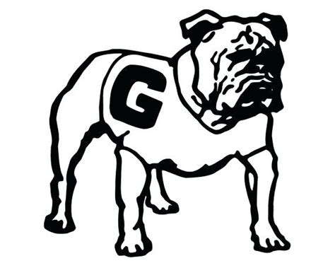 Georgia Bulldogs Coloring Pages at GetColorings.com | Free printable colorings pages to print ...