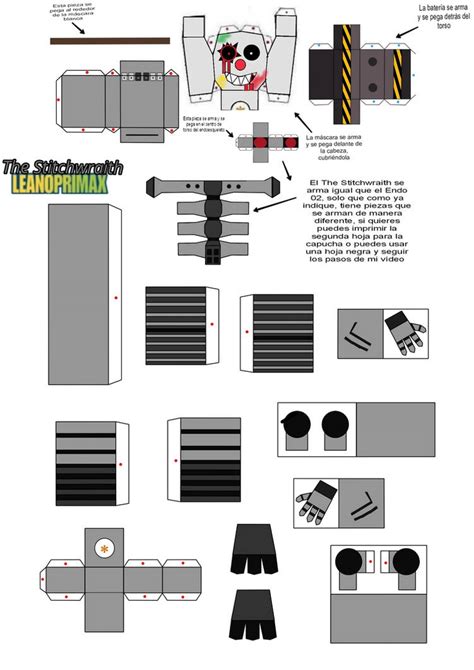 Papercraft The Stitchwrait by LEANOPRIMAX1238 on DeviantArt