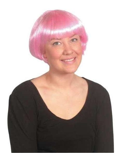 Ladys Babe Wig In Pink Bob Style Reference 1439718 Karnival Costumes