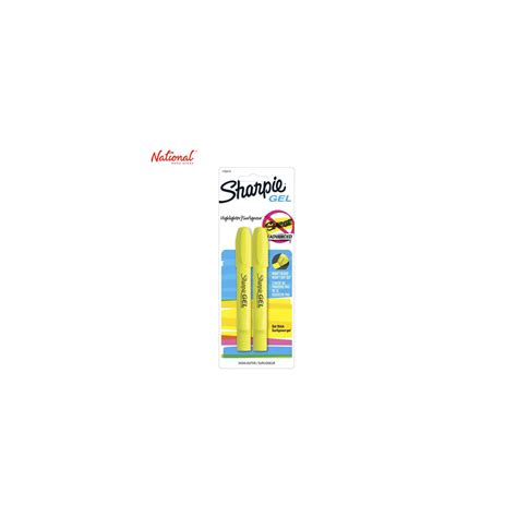 Sharpie Gel Stick Highlighters 2s Fluorescent Yellow 4016601