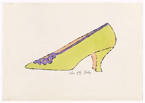 Andy Warhol Untitled from À la recherche du shoe perdu