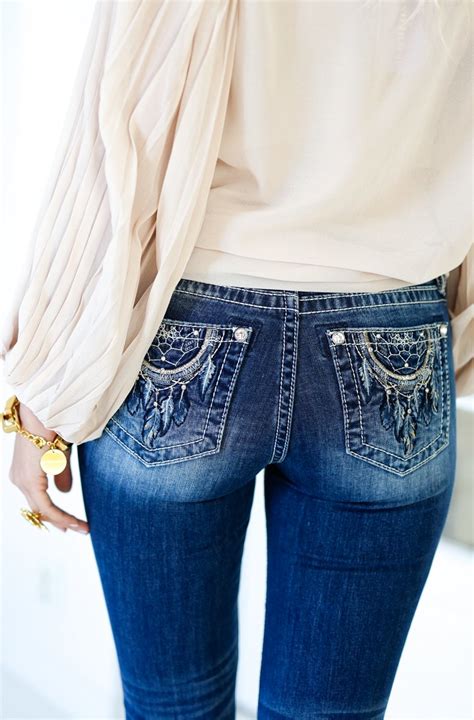 Miss Me Dream Catcher Bootcut Jeans Clothes Women