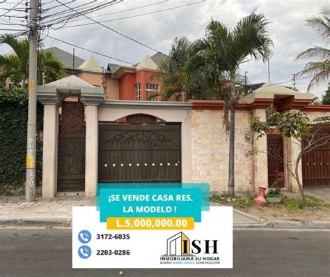 Casa En Venta En Residencial La Modelo Tegucigalpa Francisco Moraz N