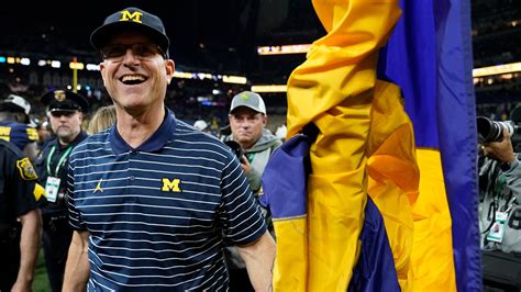 Panthers Speak With Jim Harbaugh About Hc Position