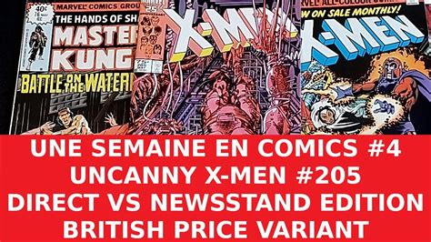 Une Semaine En Comics 4 Uncanny X Men 205 Direct Vs Newsstand