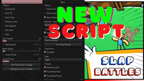 Slap Battles Script Hack GUI 2023 Auto Farm Slaps Anti Ragdoll And