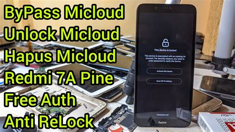 Bypass Akun Mi Redmi A Unlock Micloud Redmi A Pine Youtube