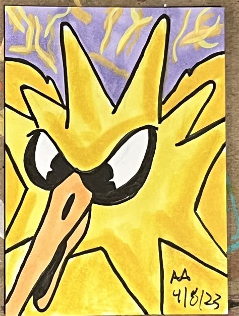 Pokemon fanart Zapdos by Doctora01 on DeviantArt