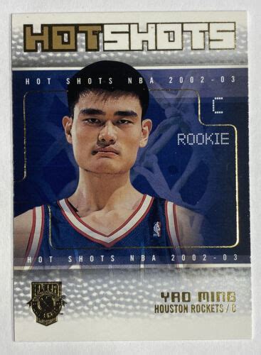 Fleer Hot Shots Yao Ming Rookie Ebay