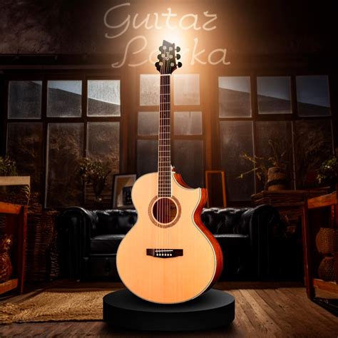Электроакустическая Баритон гитара Cort NDX-Baritone-NS-WBAG NDX Series ...