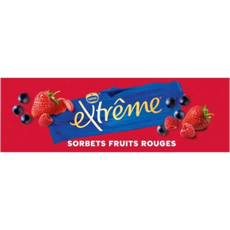 Glaces Sorbet Fruits Rouges Extreme La Boite De C Nes G