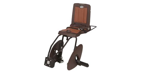 Bobike Junior Classic Plus Rear Child Bike Seat Braun Max 35 kg Junge