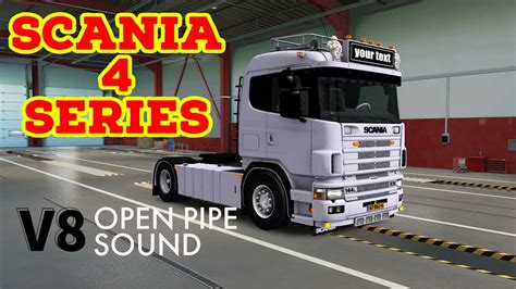 Scania Series Open Pipe V Engine Drive Thrustmaster T Pro