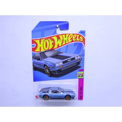 Hot Wheels DMC Delorean Blue Shopee Malaysia