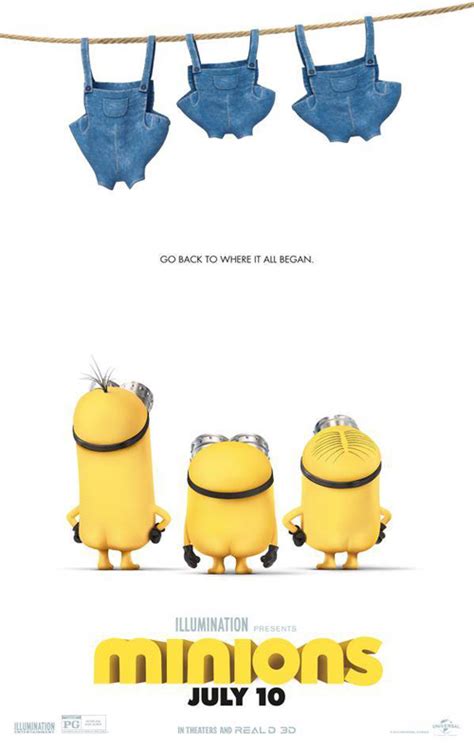 Minion khoe ảnh nude trên poster chính thức