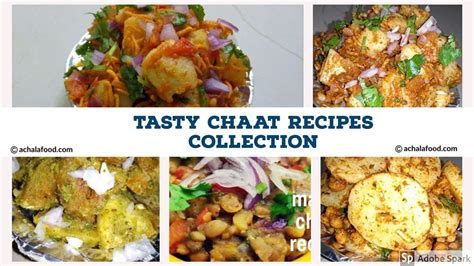 Chaat recipes|collection of 6 tasty chaat recipes|chaat snacks recipes ...