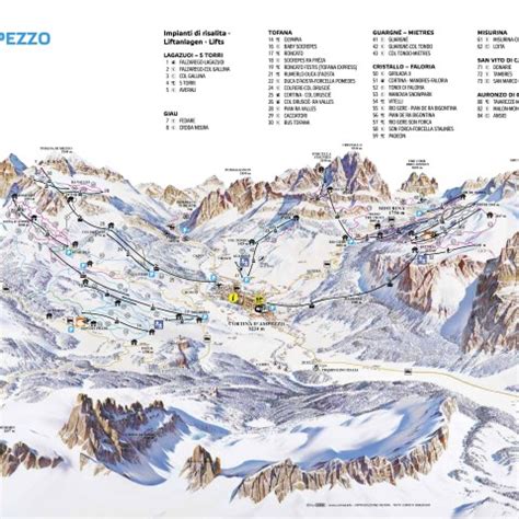 Astrolabium Weiß Vermögenswerte cortina d ampezzo ski map Birma ...