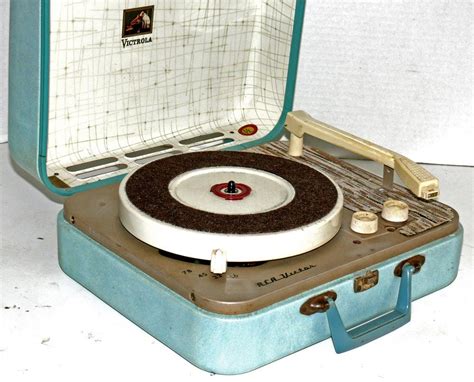 1950s Rca All Speed Portable Record Player