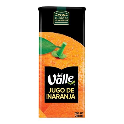 Jugo Del Valle Naranja 200 Ml Walmart