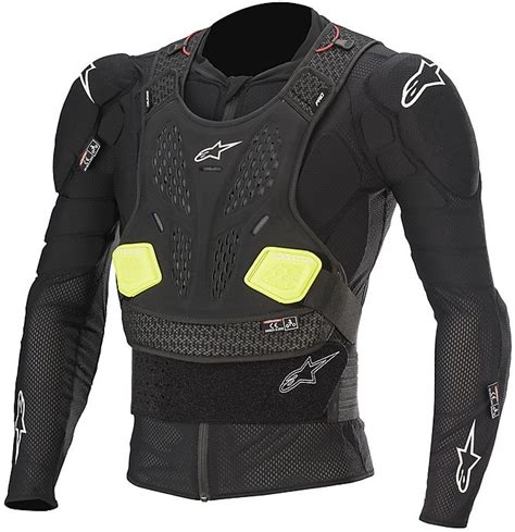 Pettorina Completa Cross Enduro Alpinestars Bionic Pro V2 Nero