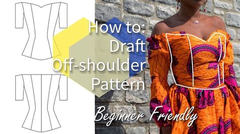 How To Draft Off Shoulder Bodice Pattern Request Wednesday Kim