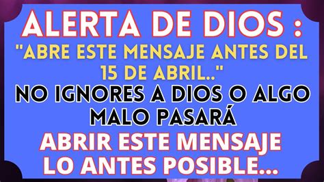 💌mensaje De Dios Para Ti Abrir Lo Antes Posible🕊️mensaje De Los Ángeles