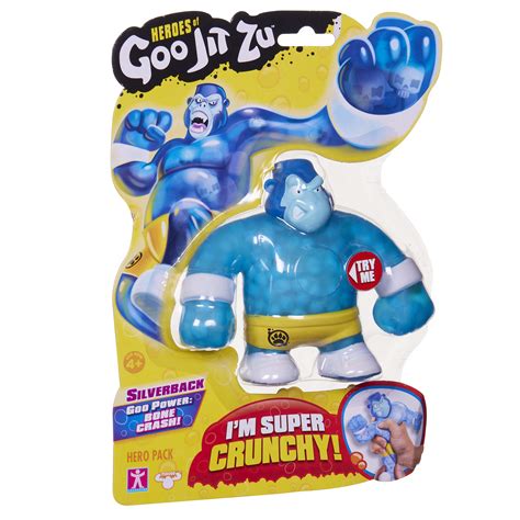 Heroes of Goo Jit Zu 41028 SLIVERBACK THE GORILLA Silverback Hero Pack ...