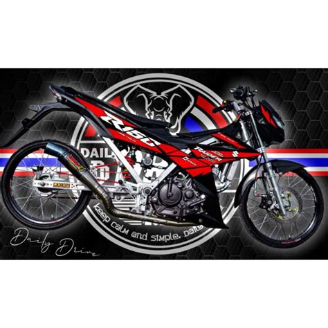 Suzuki Raider Fi Decal Sticker New Design Shopee Philippines