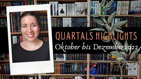 Quartals Highlights 9 besten Bücher von Oktober bis Dezember 2022