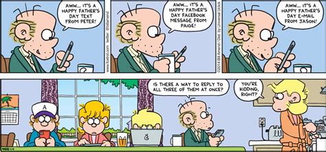 From The Archives Fathers Day Comics Foxtrot Comics By Bill Amend