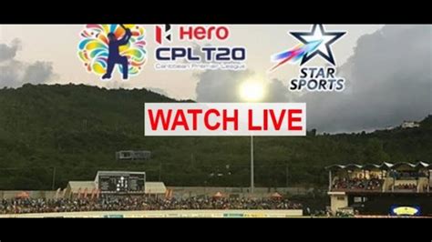 CPL LIVE CPL Live Streaming Watch Caribbean Premier League T20 2020