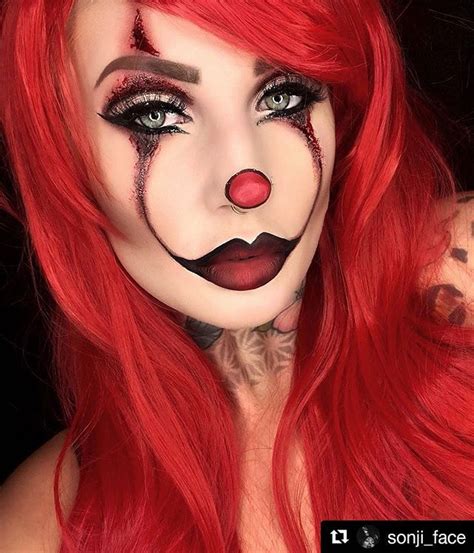 Pennywise Makeup Body Painting Art Idea From Sonjiface Will You Try