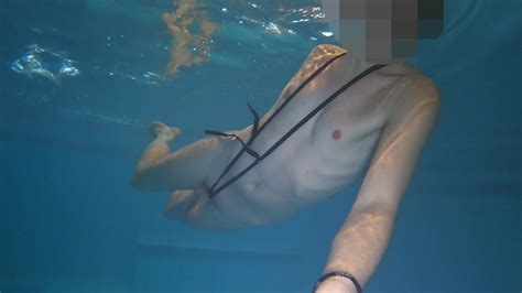 Naked Swim And Cum With Metal Cockring And Plug Free Sex Video RedTube