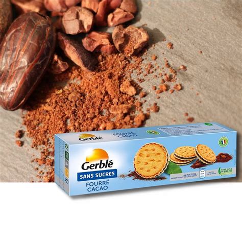 Biscuiti Umpluti Cu Crema De Ciocolata 185 G Gerble Farmacia Tei Online