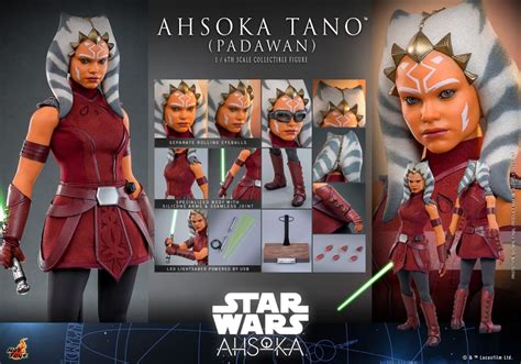 Hot Toys Unveils Star Wars Ahsoka Padawan Sixth Scale Figure