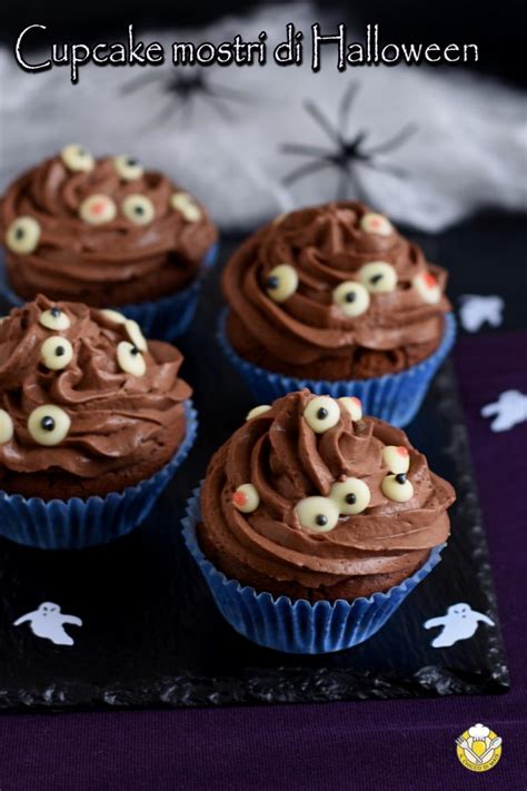 Cupcake Mostri Di Halloween Ricetta Dolci Facili Da Decorare Chicco