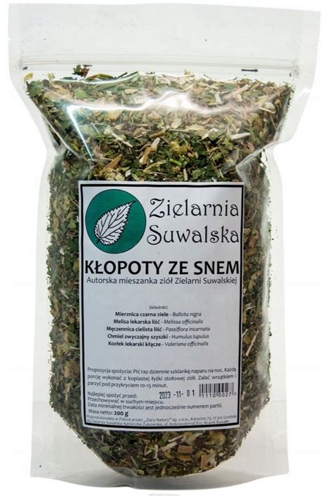 Mieszanka Sen 200g Zielarnia Suwalska 12826756839 Allegro Pl