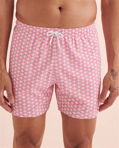 Bermies Pink Mantaray Volley Swimsuit Pink Bikini Village