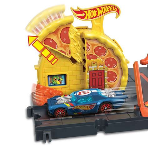Promo Hot Wheels City Speedy Pizza Pick Up Hkx Hmd Diskon Di Seller Toybox Gudang